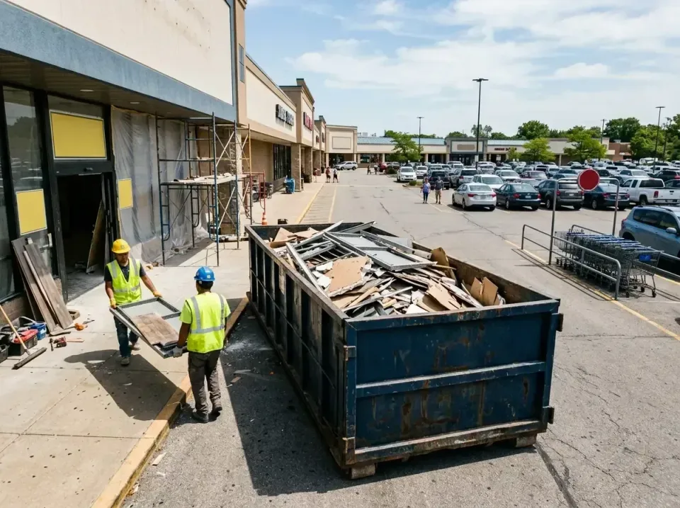 retail-store-renovation-debris-003 — frequently asked questions, Roll-off Dumpster Rentals in Waterford, WI